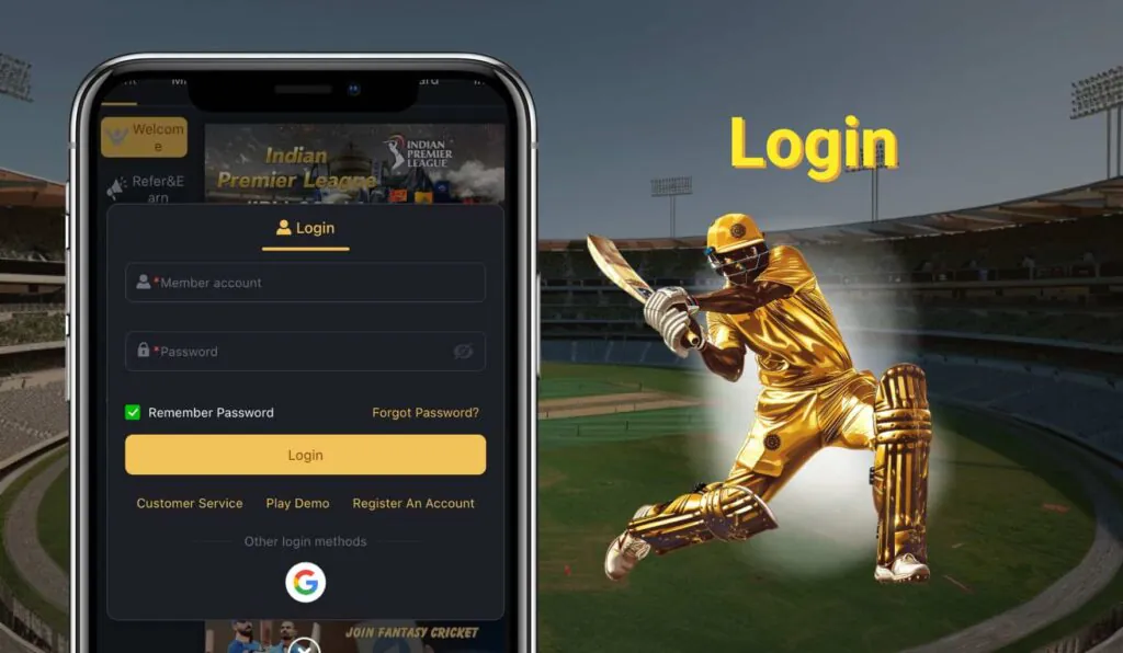 Goldsbet India Mobile App Login guide