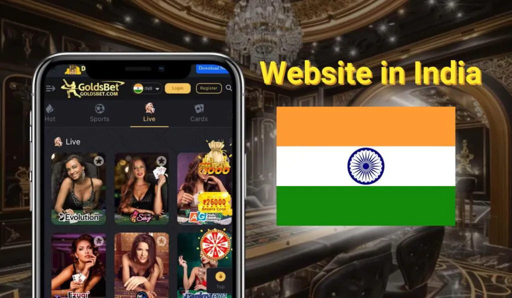 Goldsbet Official Gambling Website in India overview