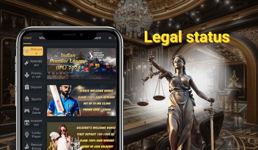 Goldsbet India Legal status