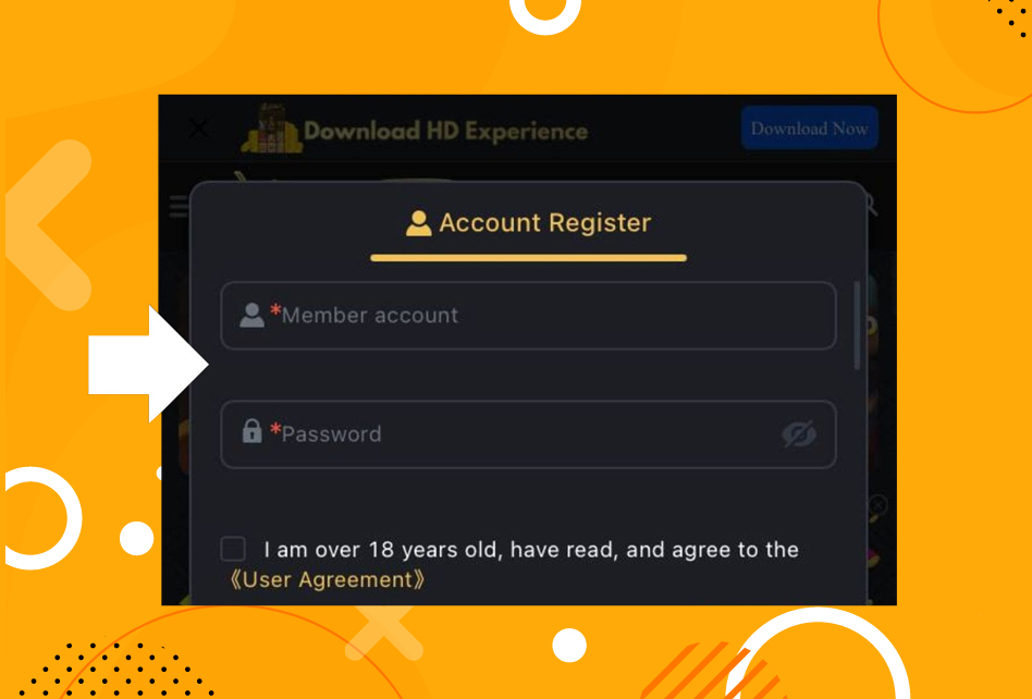 how to register on the goldsbet app   step 3