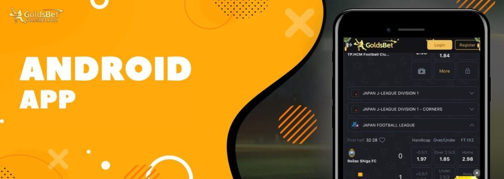 how to download Android Goldsbet India Application
