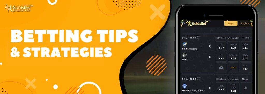 Goldsbet Indian app Betting Tips & Strategies