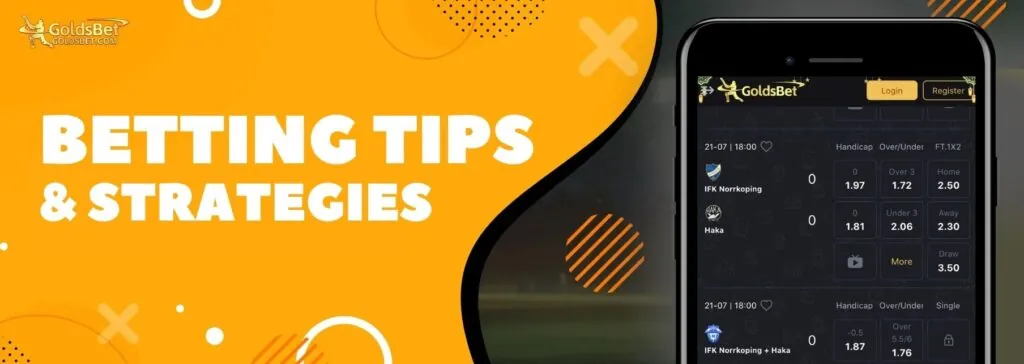 Goldsbet Indian app Betting Tips & Strategies