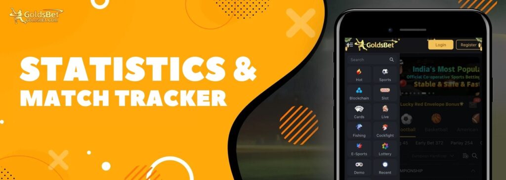 Goldsbet India Statistics & Match Tracker
